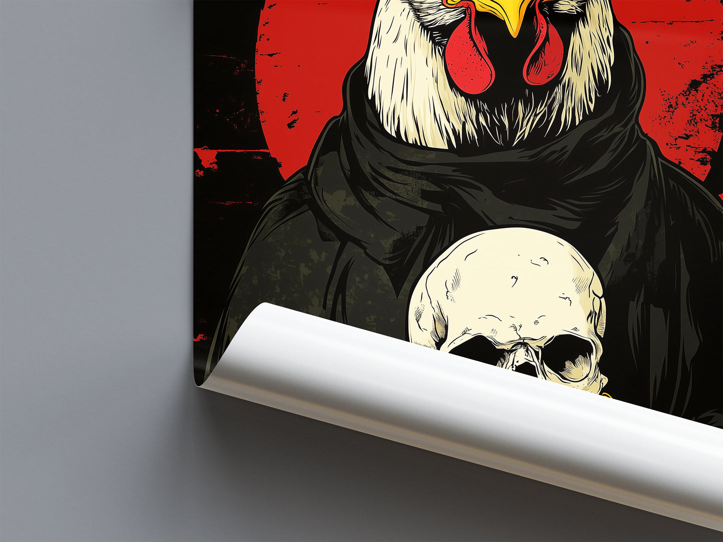 Evil Chicken Poster