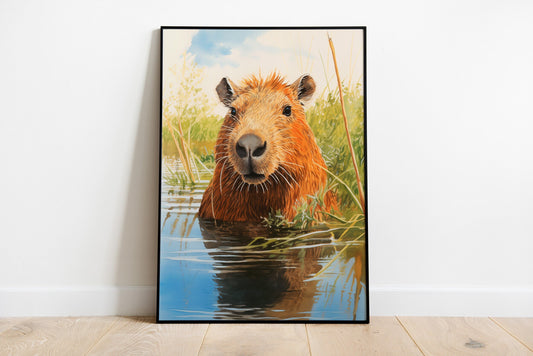 Capybara Poster