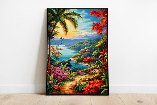 Vibrant Caribbean Poster