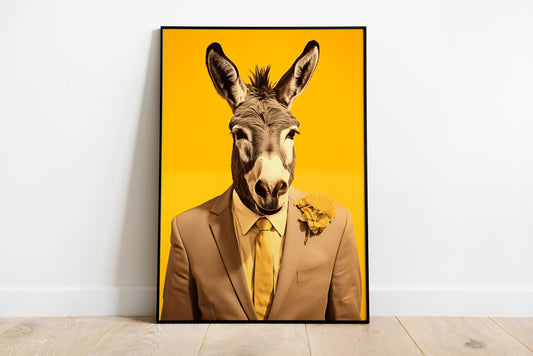 Classic Donkey Poster