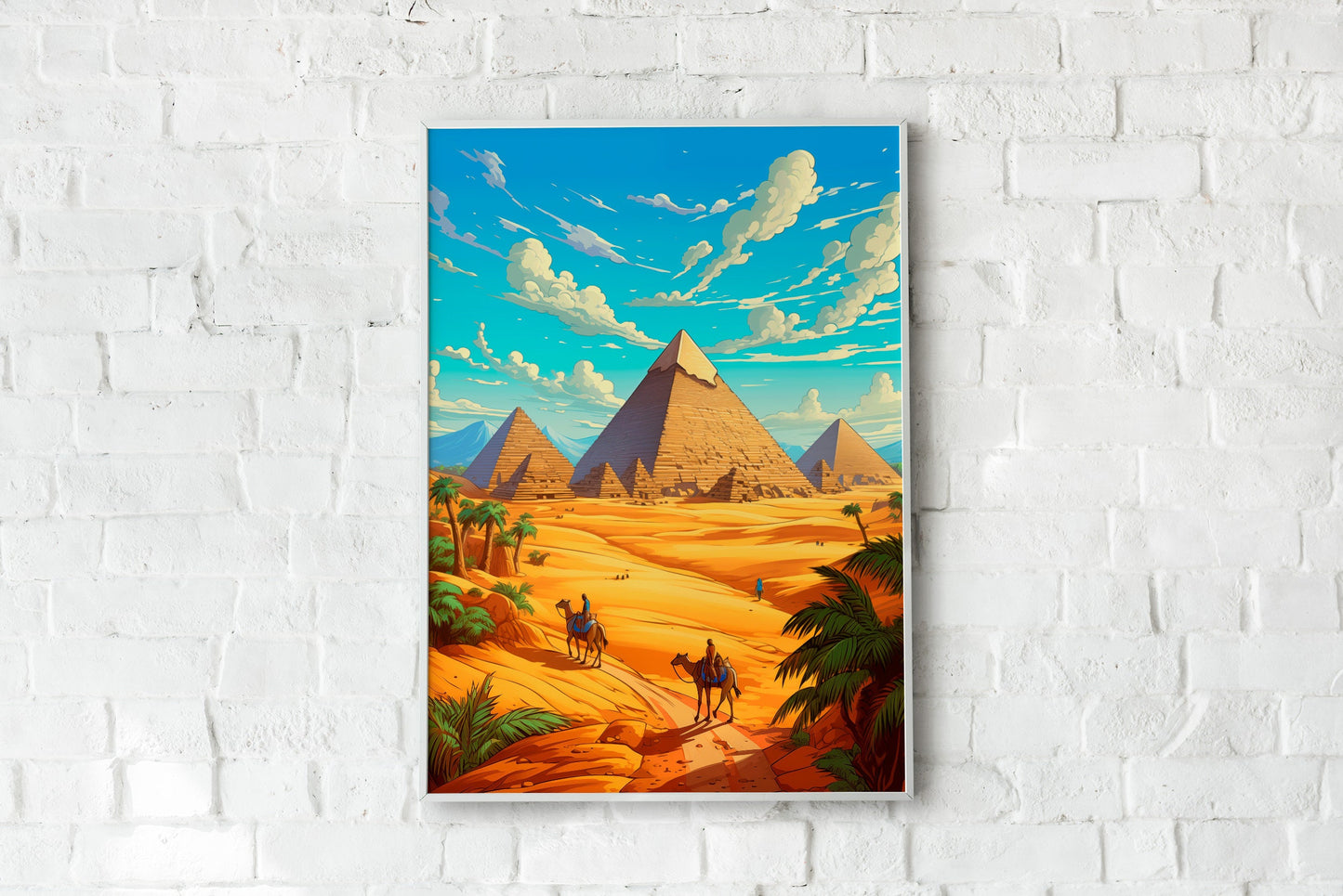 Pyramids of Giza Poster