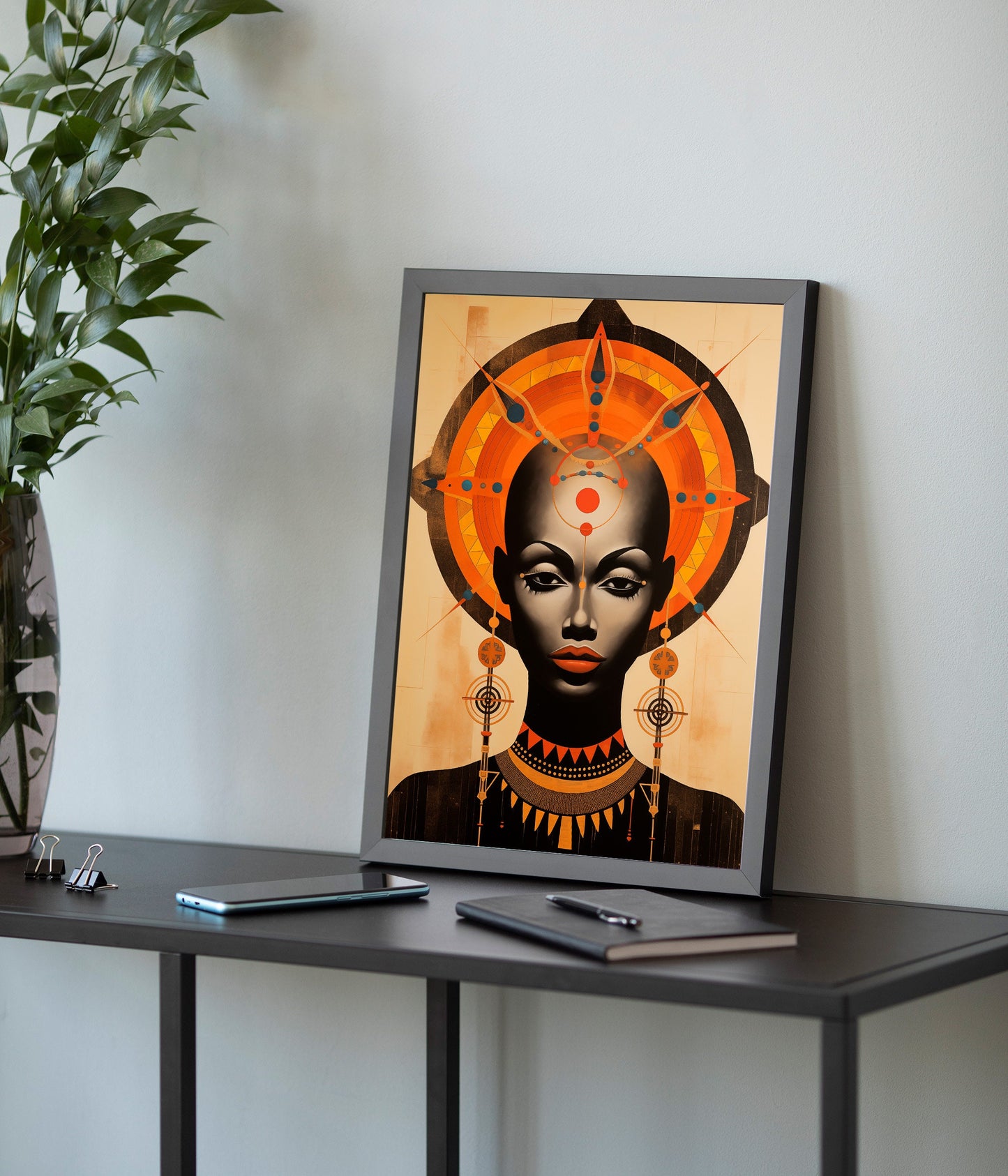 African Goddess Poster