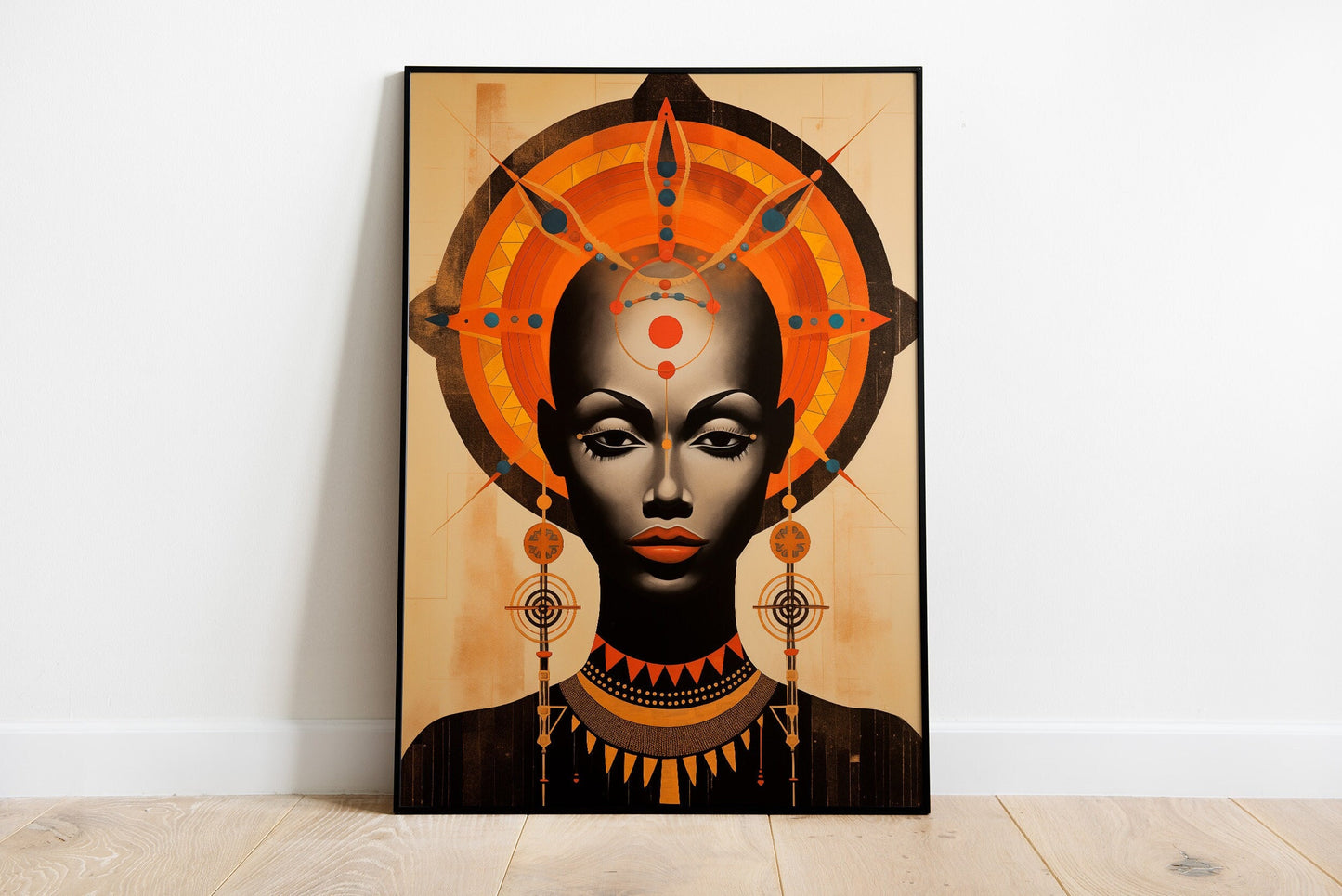 African Goddess Poster