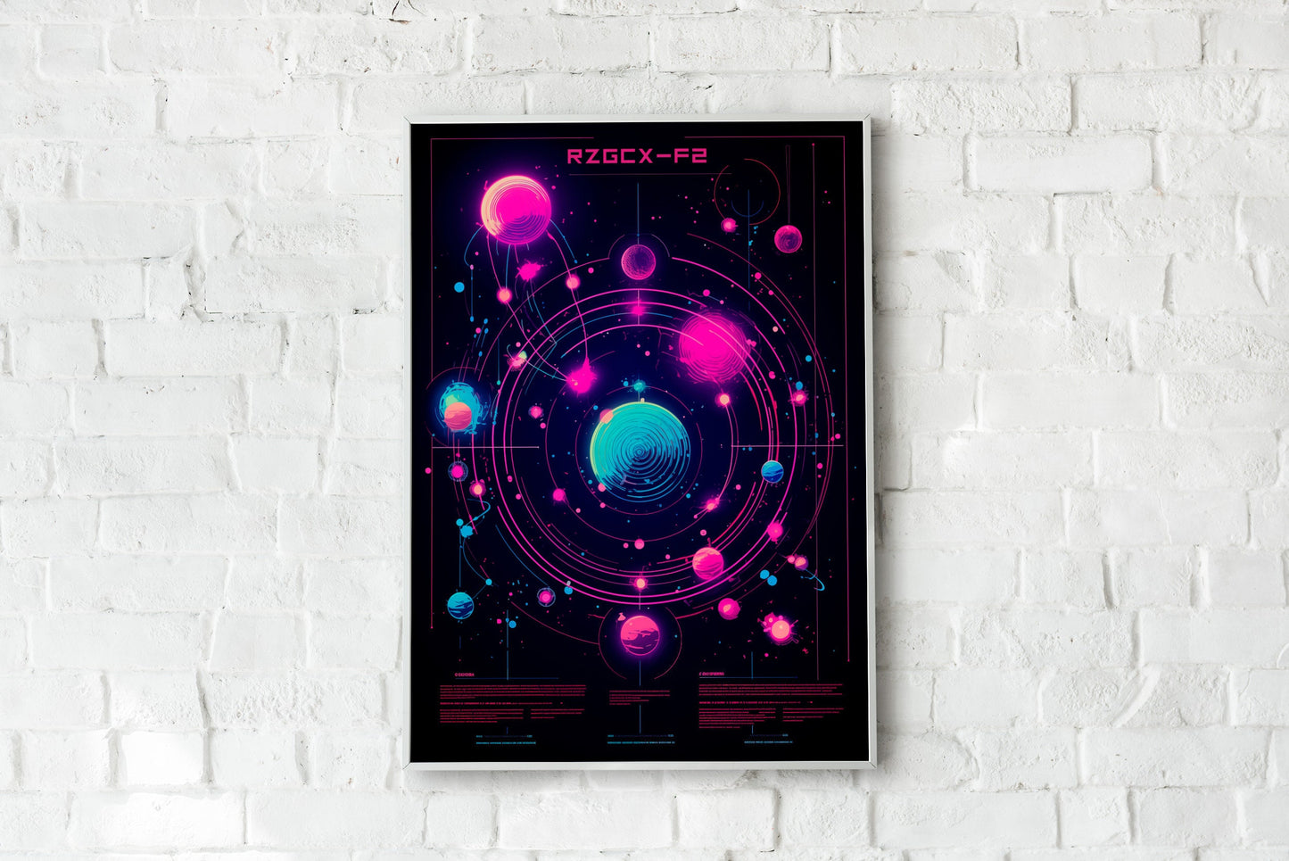 Space Diagram Poster