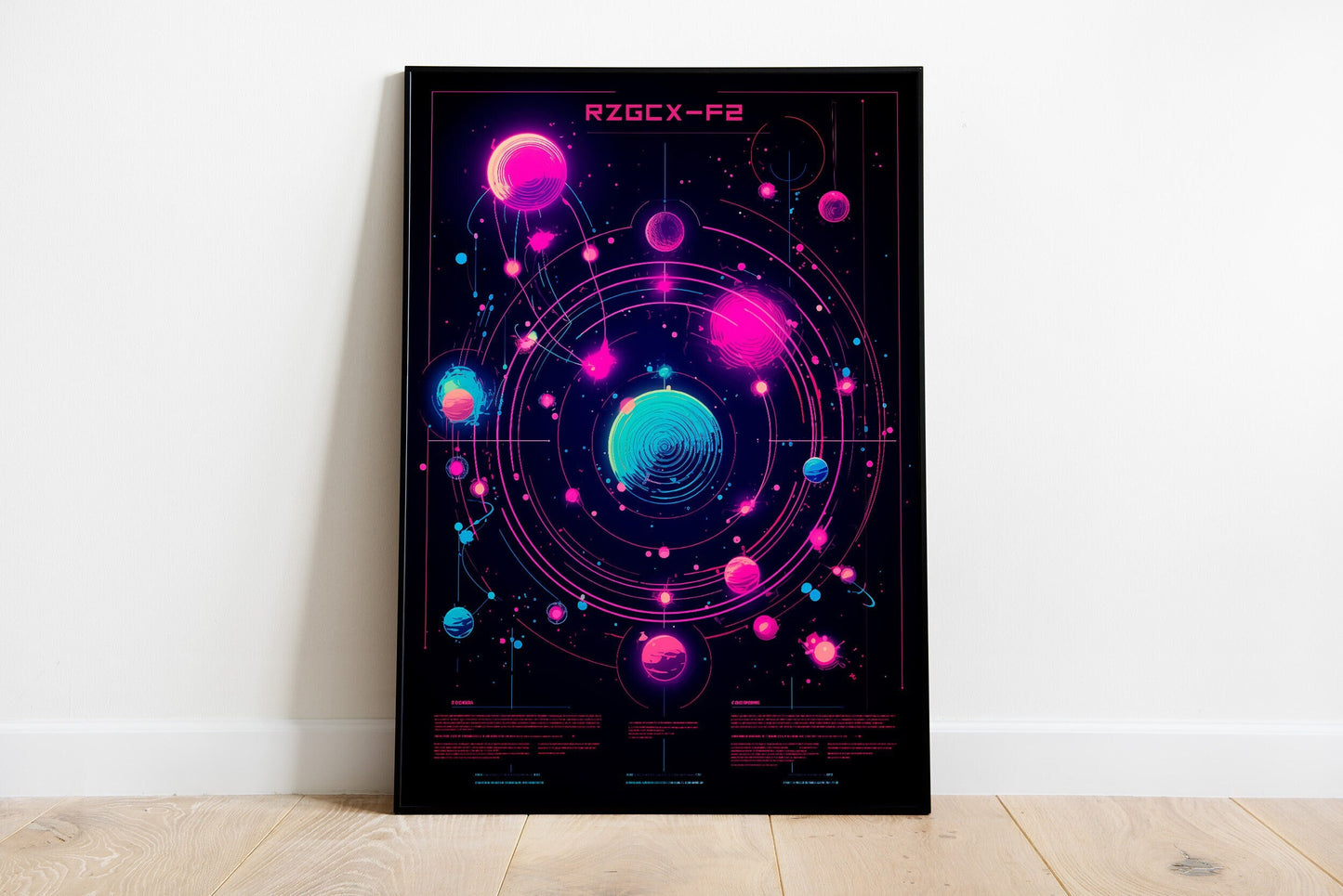 Space Diagram Poster