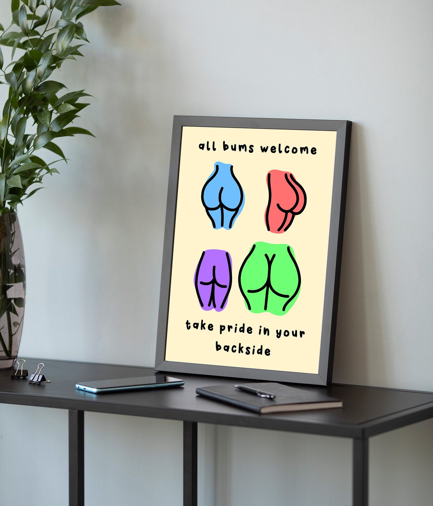 All Bums Welcome Poster