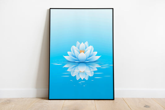 Lotus Flower Poster