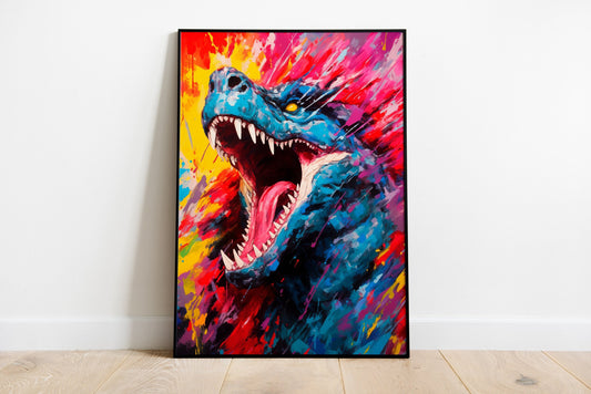 Graffiti Kaiju Poster