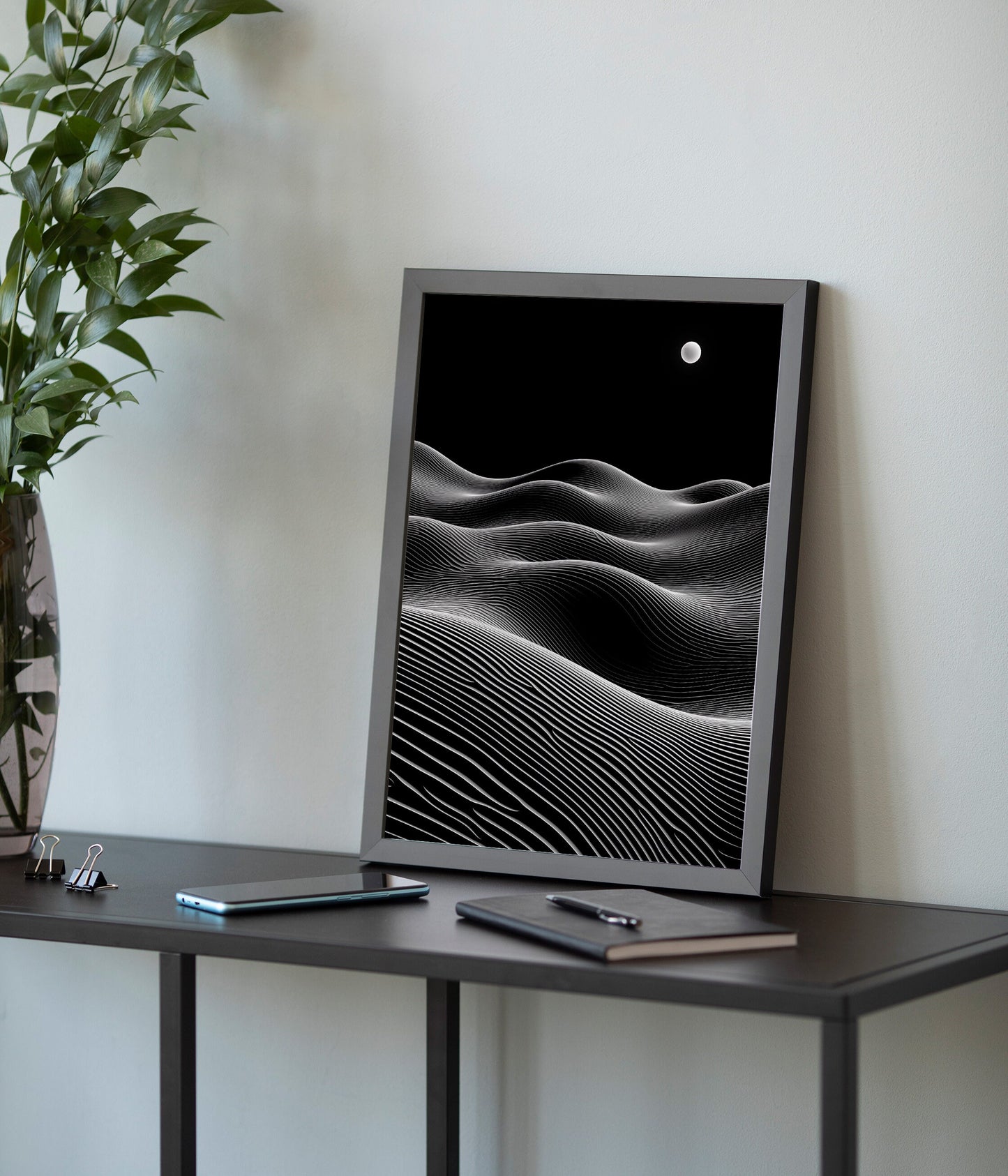 Abstract Dunes Poster