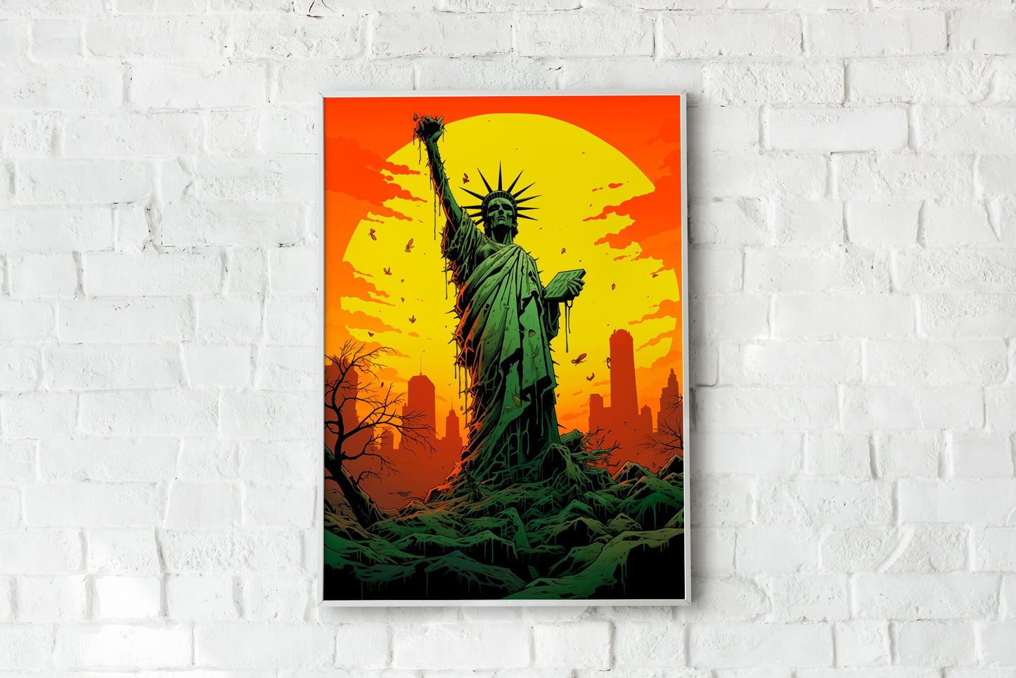 Post-Apoc Liberty Poster