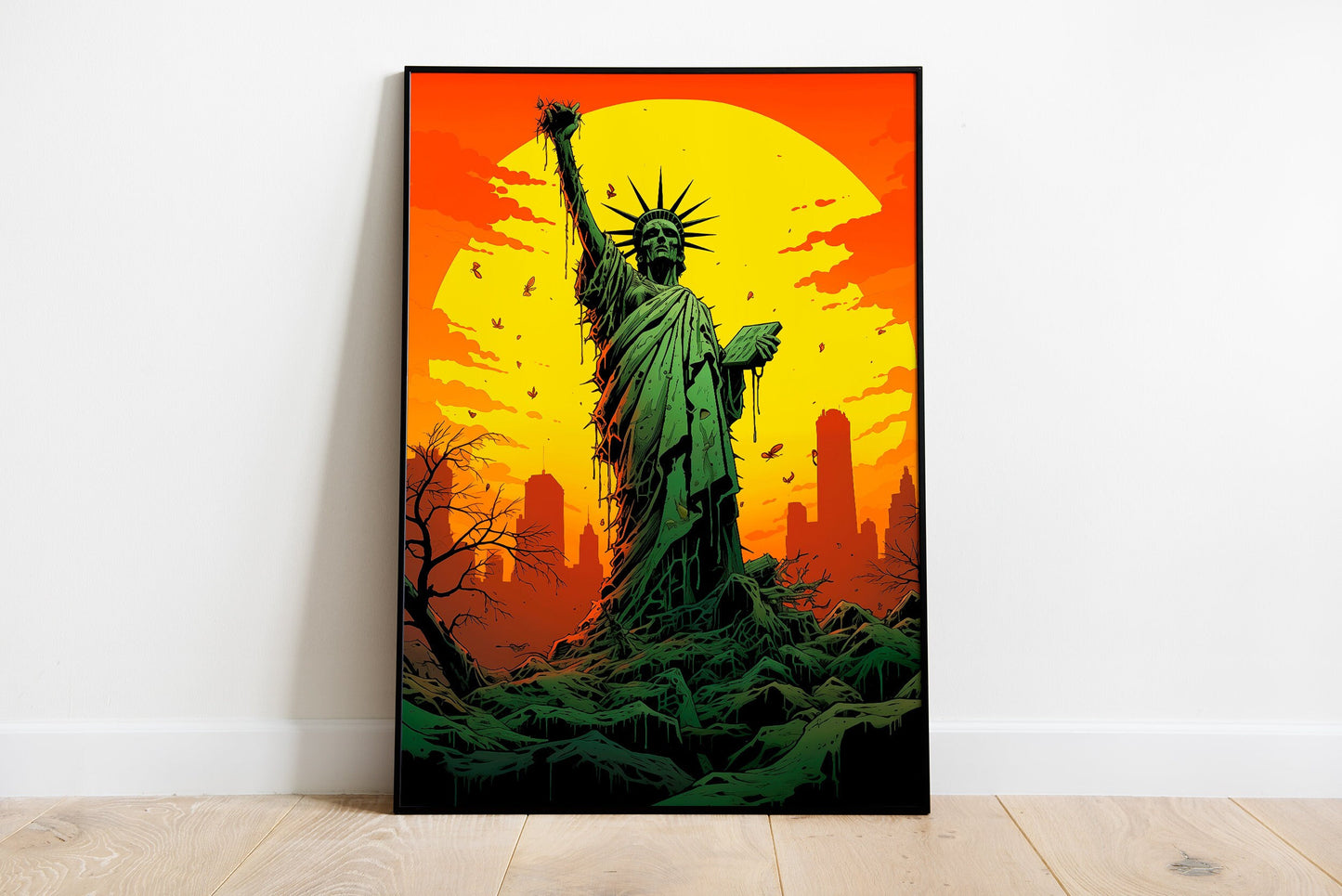 Post-Apoc Liberty Poster