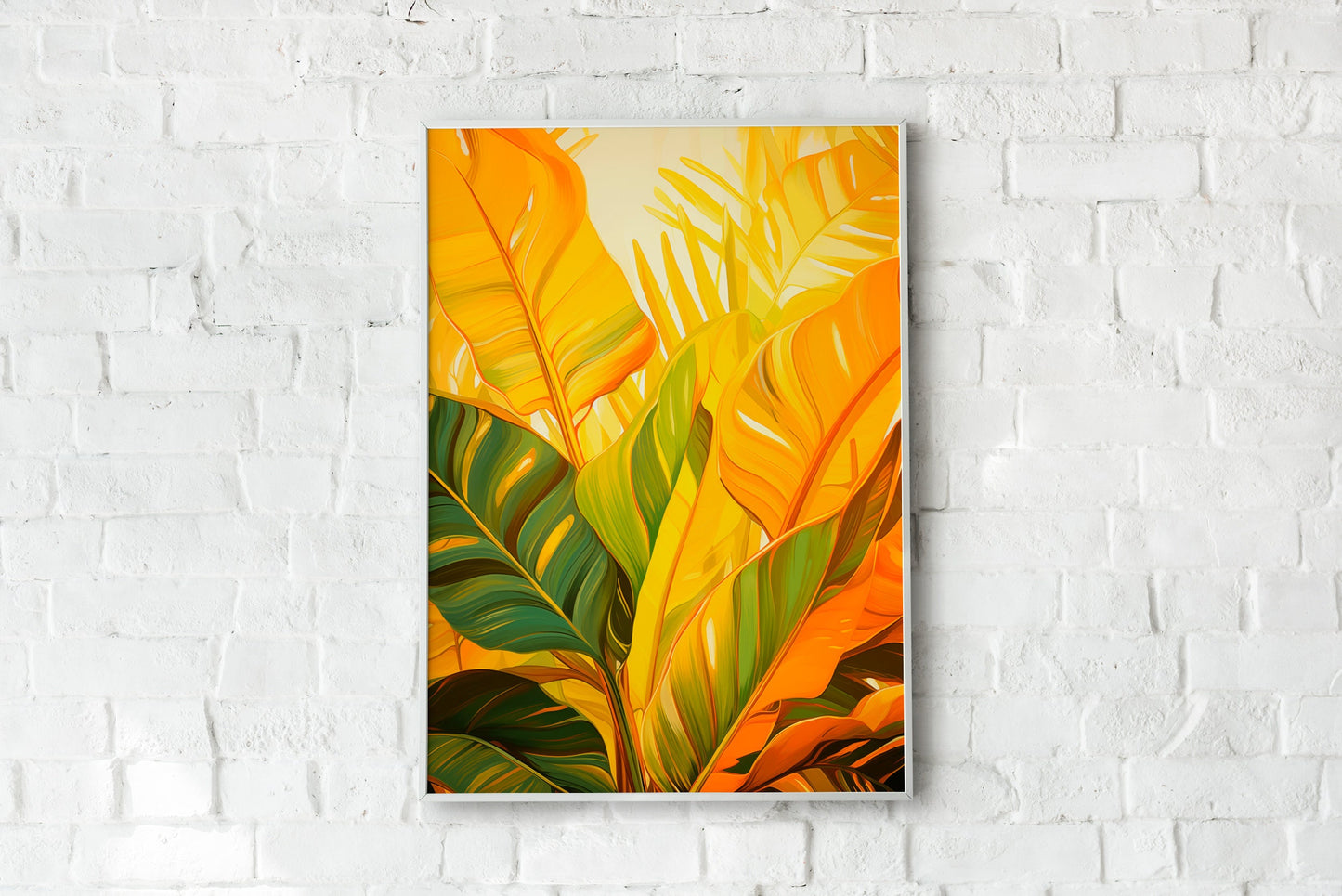 Tropical Leaf Poster