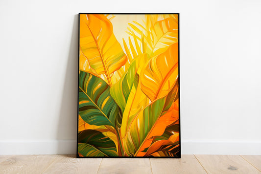 Tropical Leaf Poster