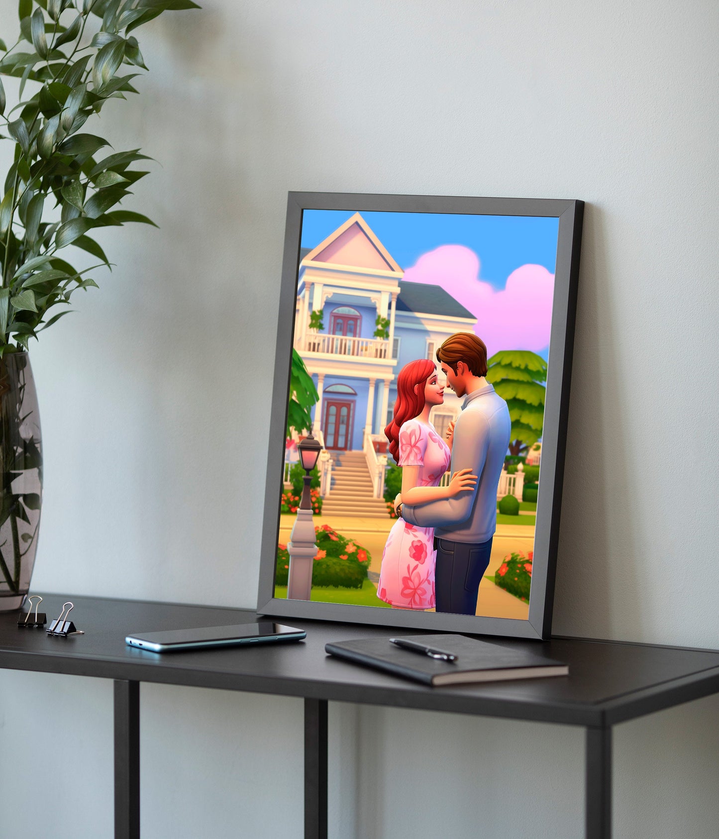 Gaming Couple Poster