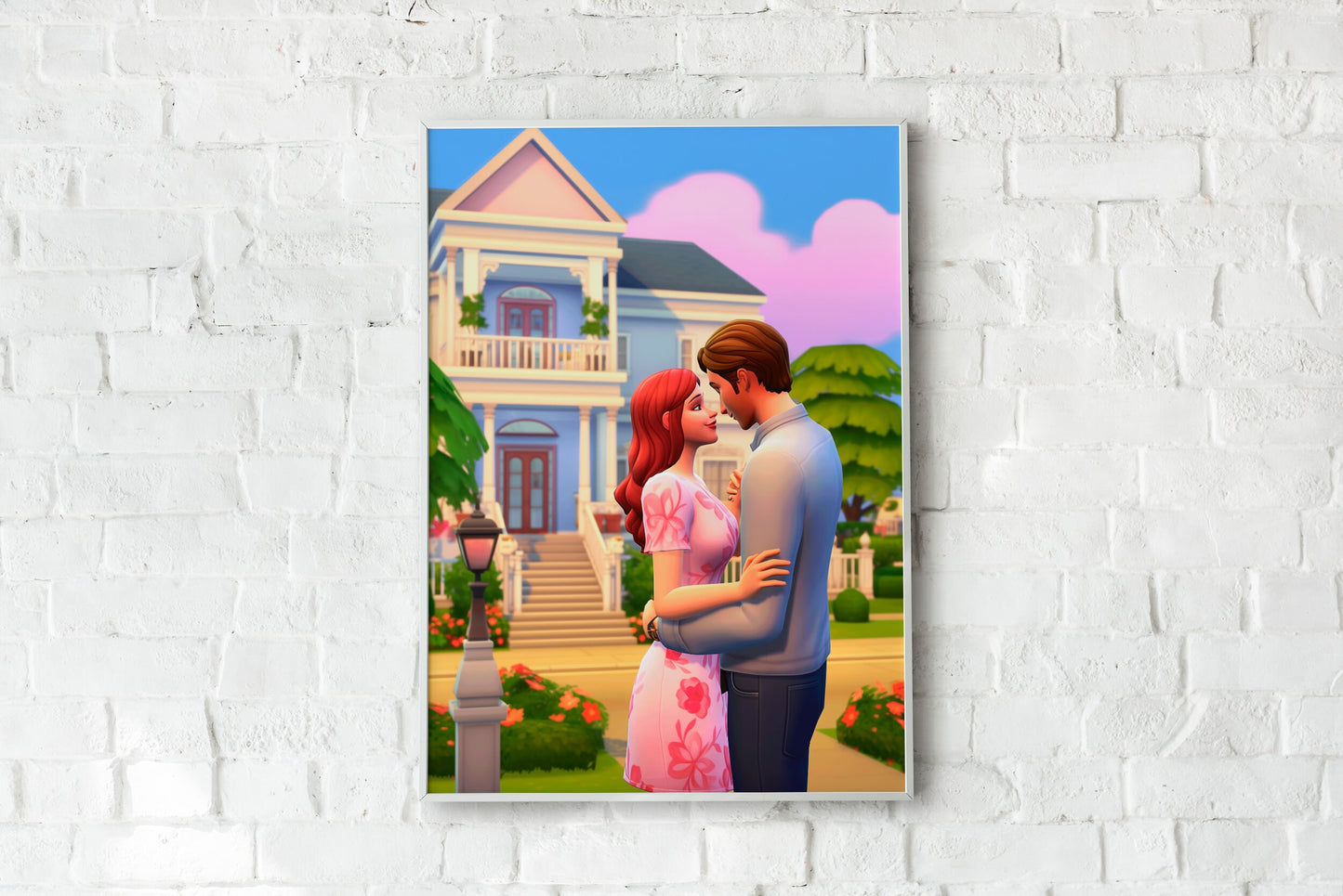 Gaming Couple Poster