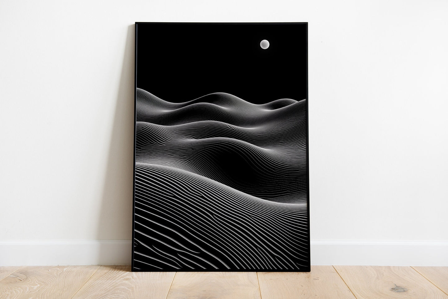 Abstract Dunes Poster