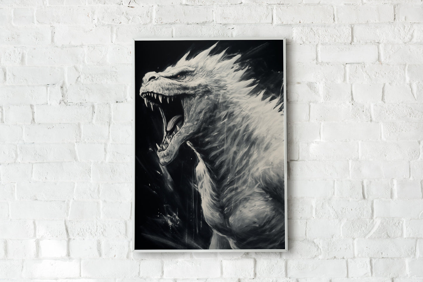 Kaiju Chalk Poster