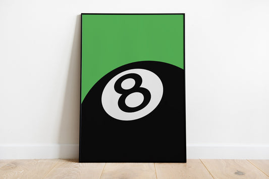 8 Ball Poster