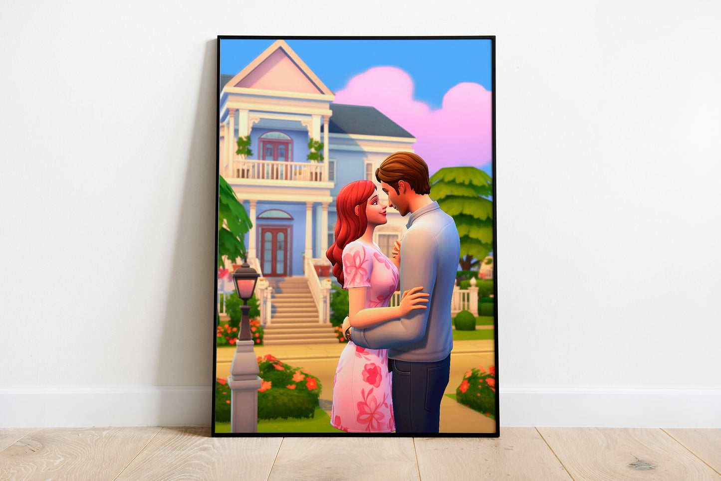 Gaming Couple Poster