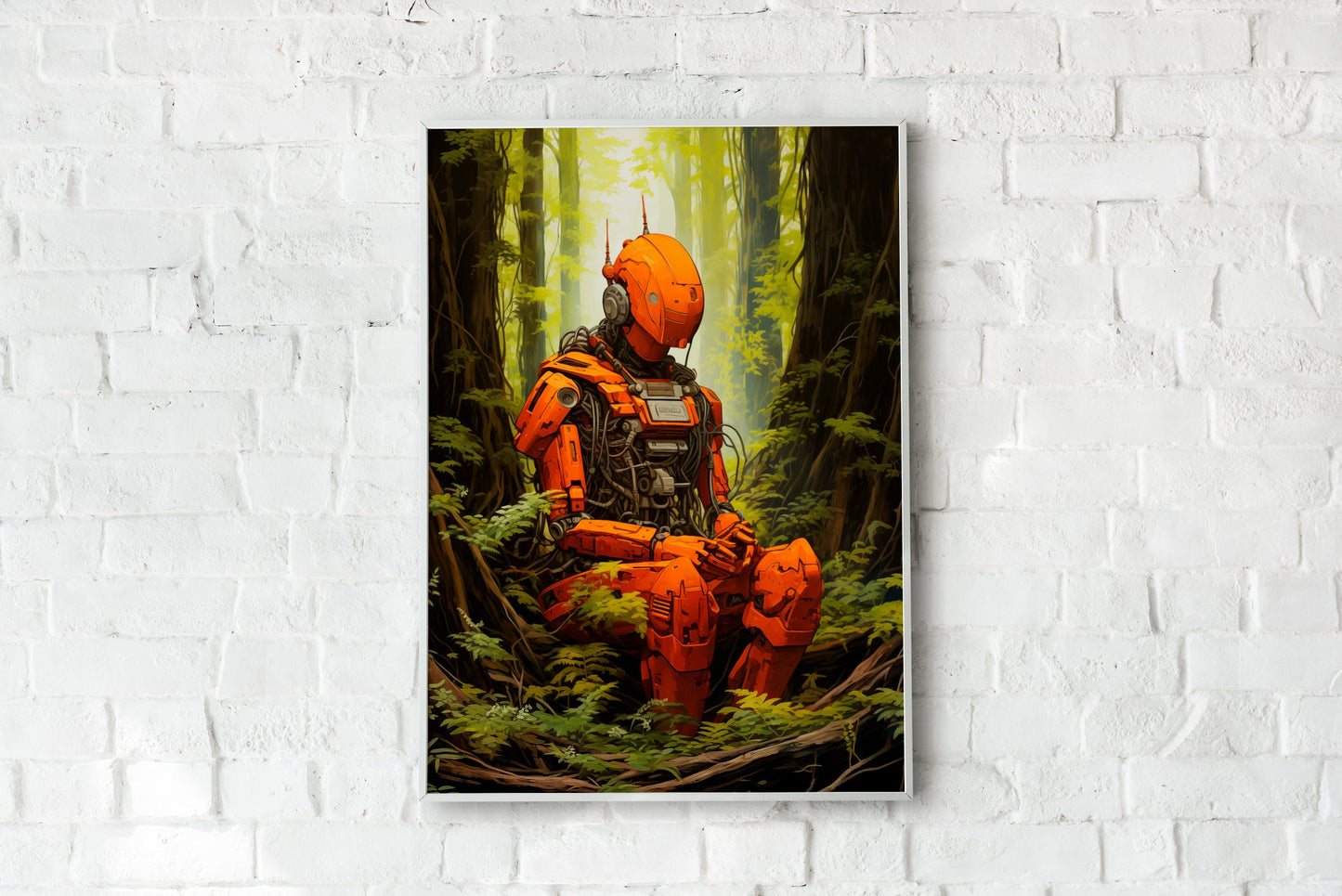 Introspective Robot Poster