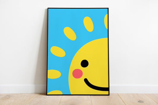 Happy Sun Poster