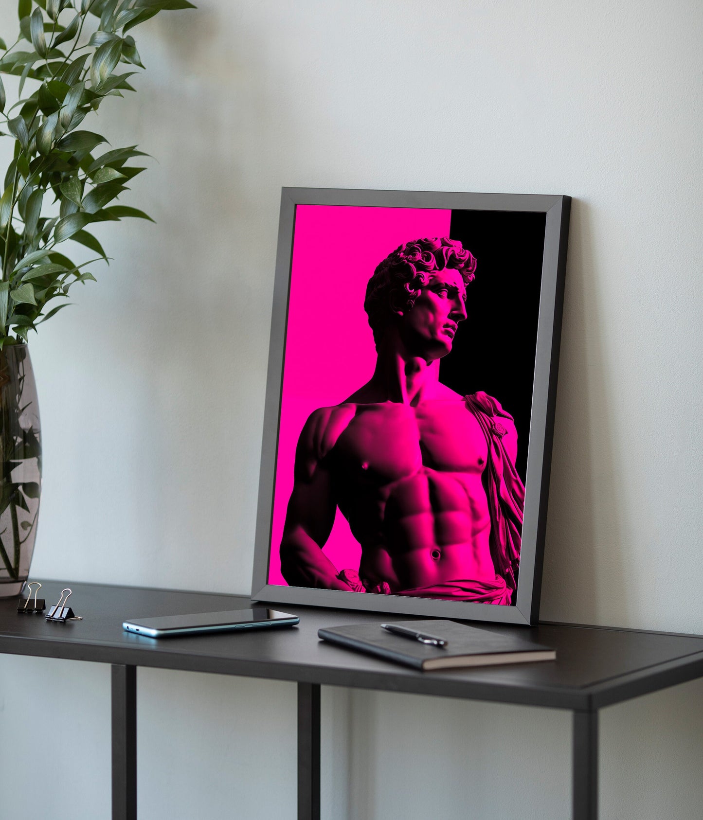 Pink Adonis Poster