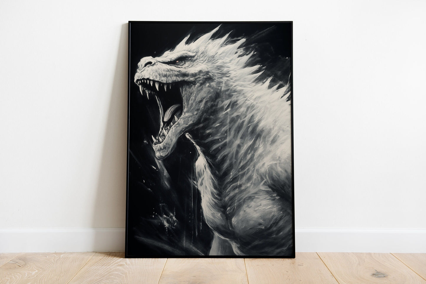 Kaiju Chalk Poster