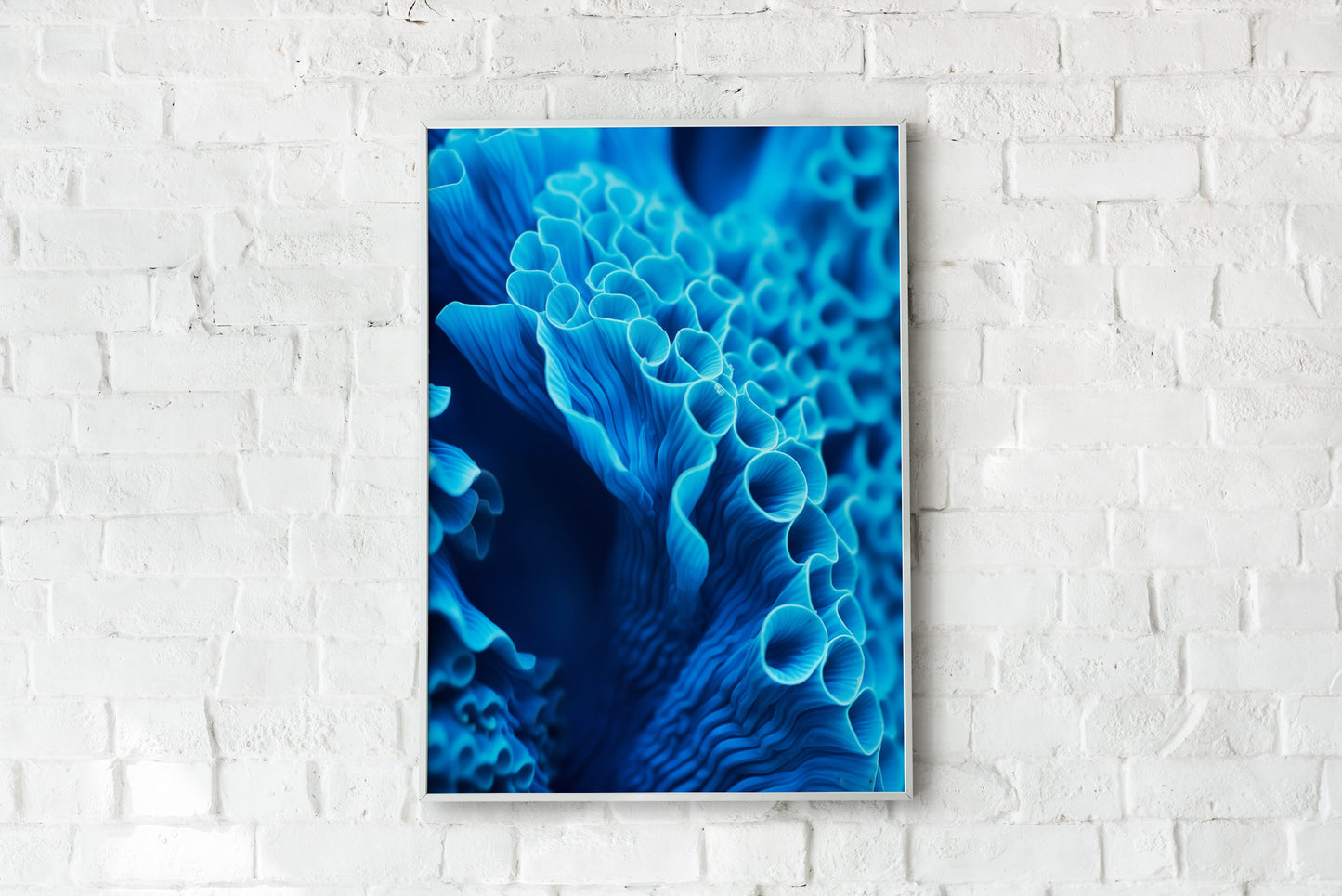 Blue Coral Poster